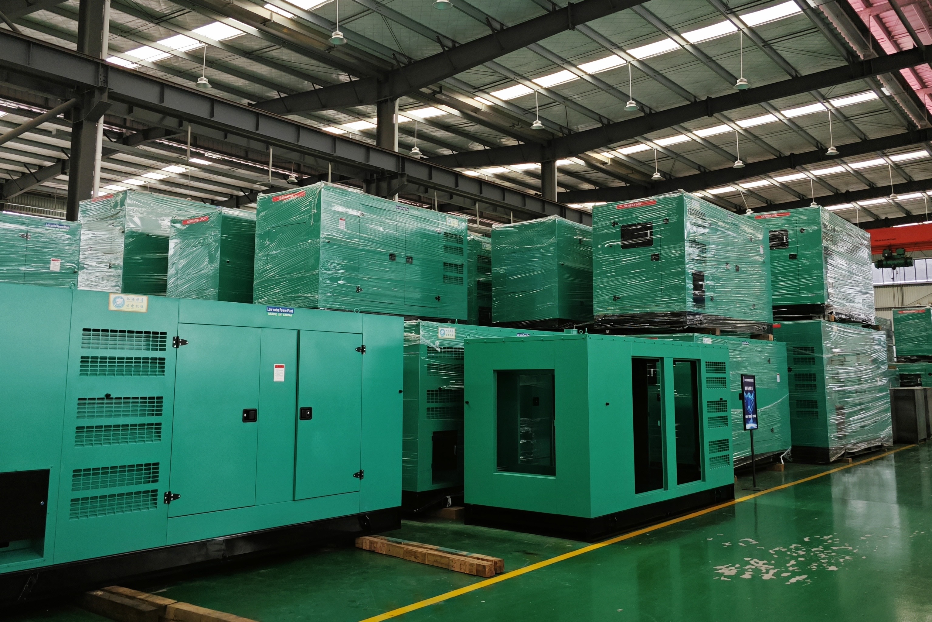 Heat Dissipation 1000KW 1250KVA Three Phase Diesel Generator 1100KW 1375KVA Low Noise