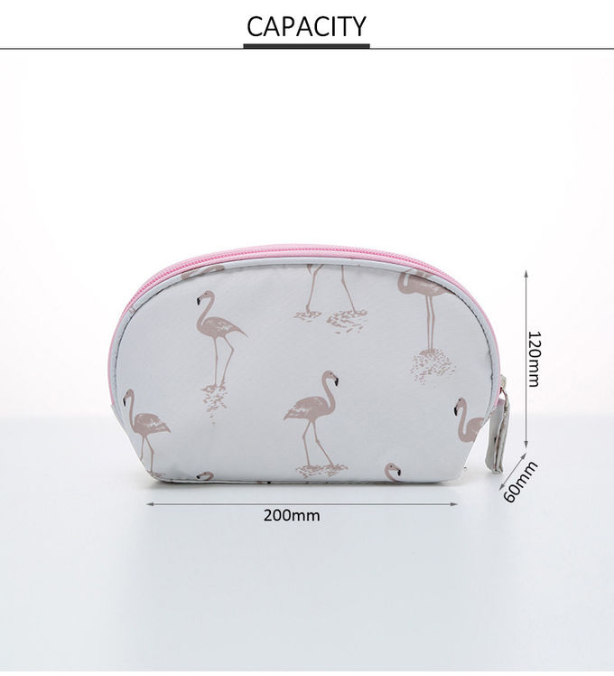 Travel Portable Plastic Zipper Waterproof Mini Makeup Pouch Bag