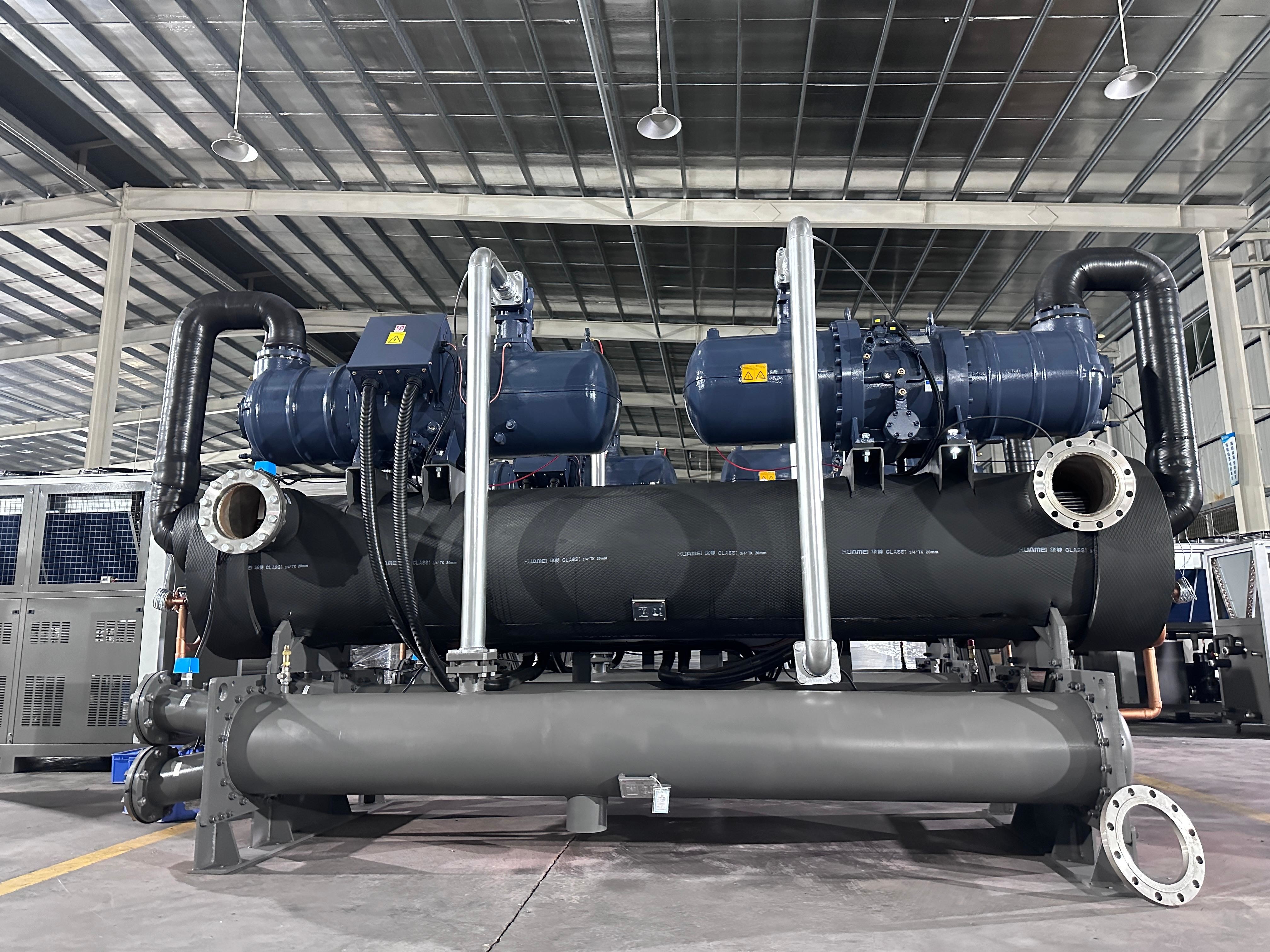 100hp Water-cooled Screw Type Chiller with Schneider Electrical Components For Injection molding machine