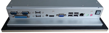 12.1" Panel PC , resistance touch , Industrial Touch Panel PC computer , 2LAN , 4COM , 4USB , IPPC-1203T