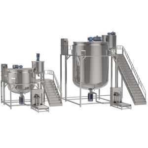Buy cheap Professional Grade Liquid Homogenizer Tank With Buttons / PLC Control product