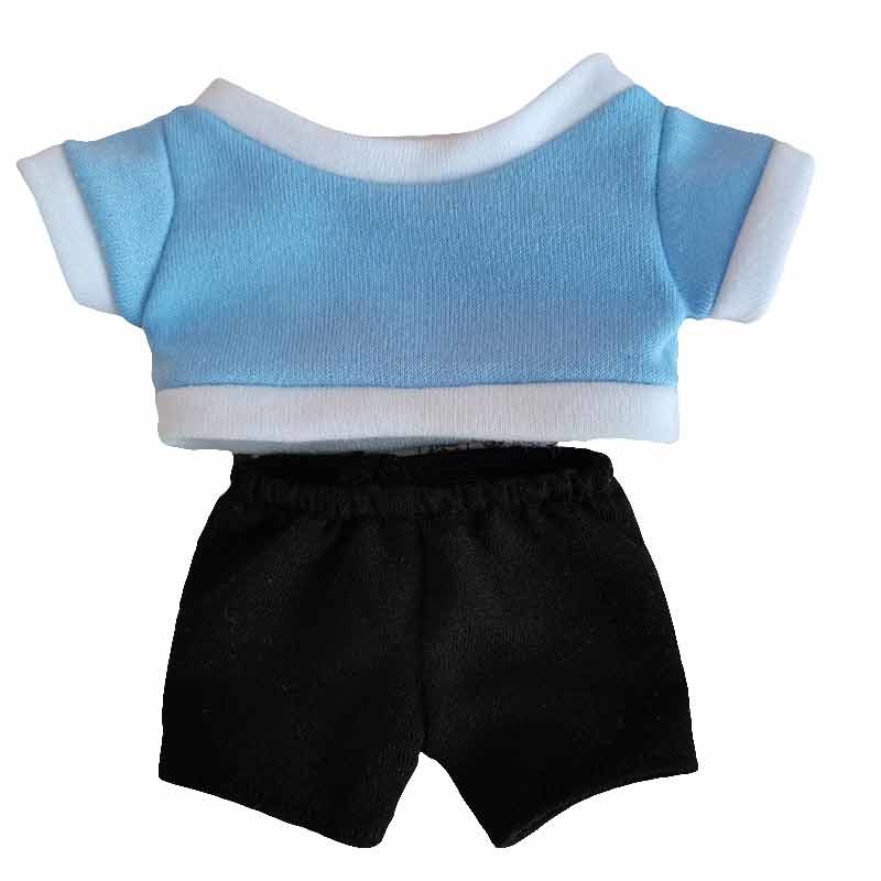 Short Plush Cute Cartoon Doll With Polypropylene Cotton Filling