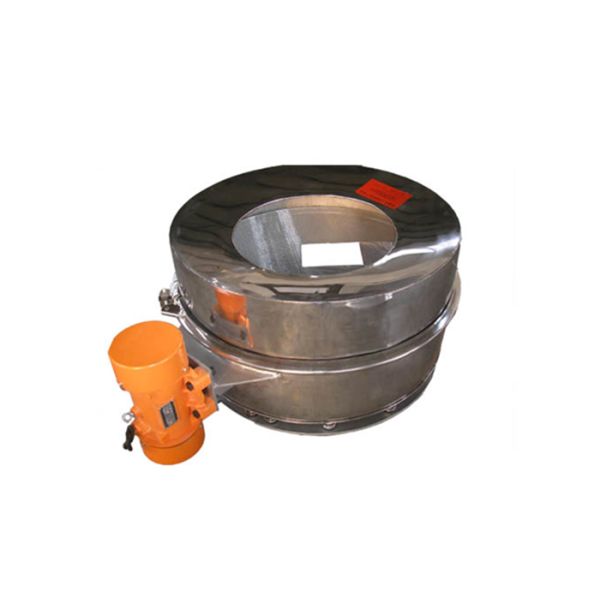Low Profile Vibro Screen Machine Round Vibrating Separator With Two Screen Layers