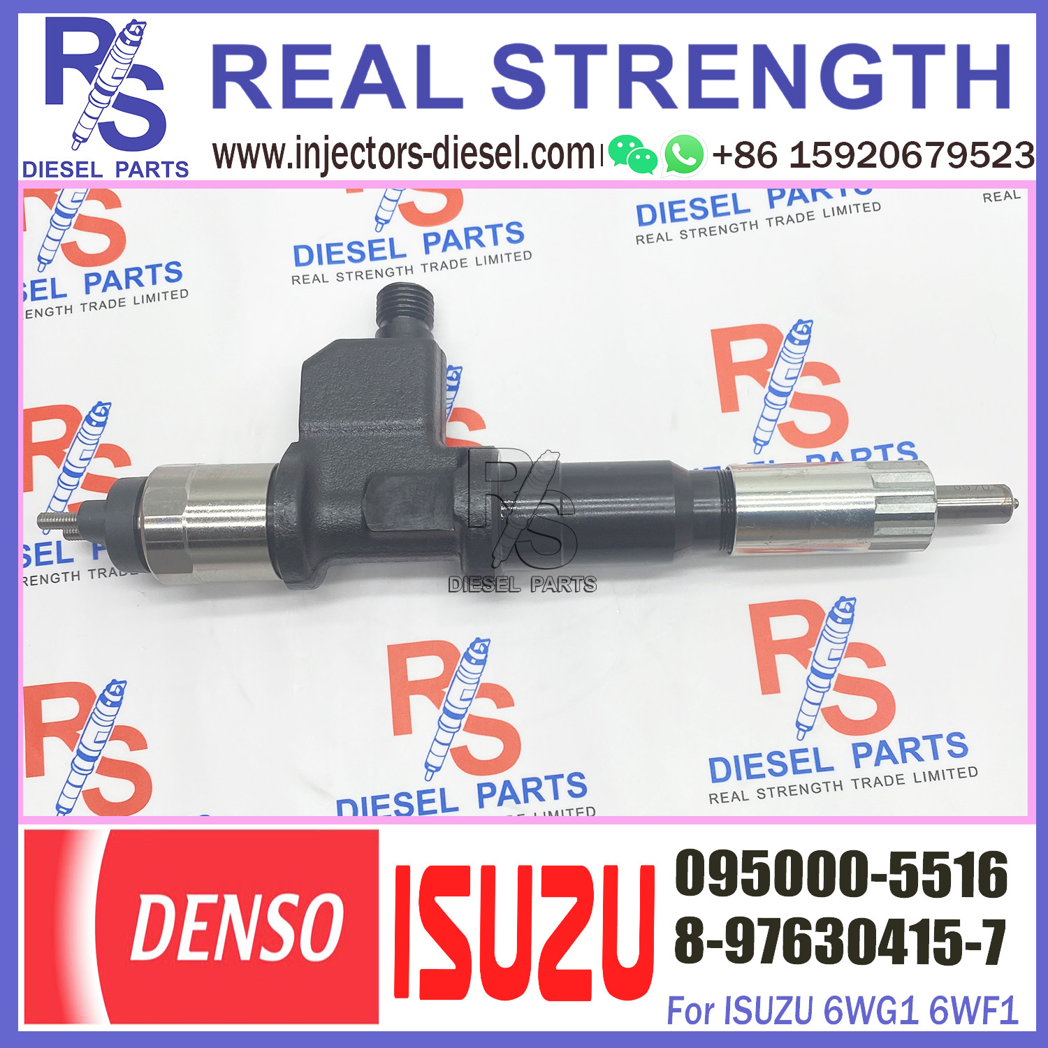 injector 095000-5511 8-97603415-7 genuine nozzle same as 095000-8981 095000-5516 for 6WG1 CX6WF