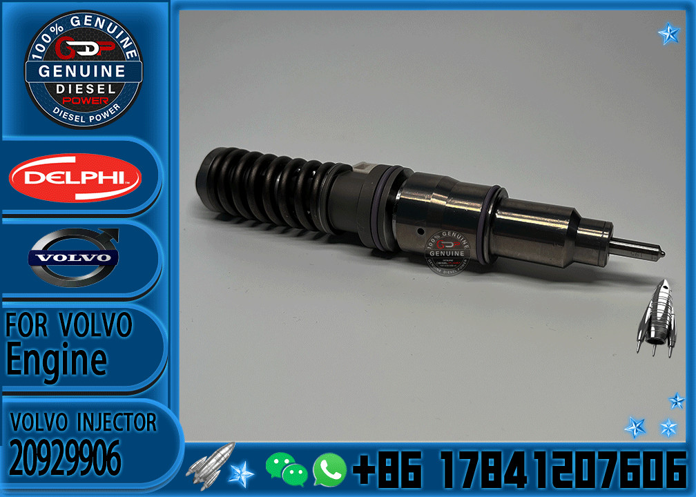 20929906 Genuine Electric Unit Fuel Injector BEBE4D14101 BEBE4D14001 20780666 9020922906 For VOL/VO D16