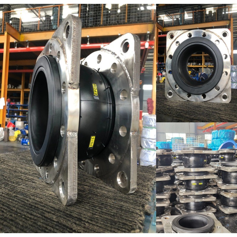 ANSI 150 LB Special Valve Pipeline Carbon Steel Flange Rubber Flexible Joint Rubber Expansion Joint Fluororubber EPDM Rubber