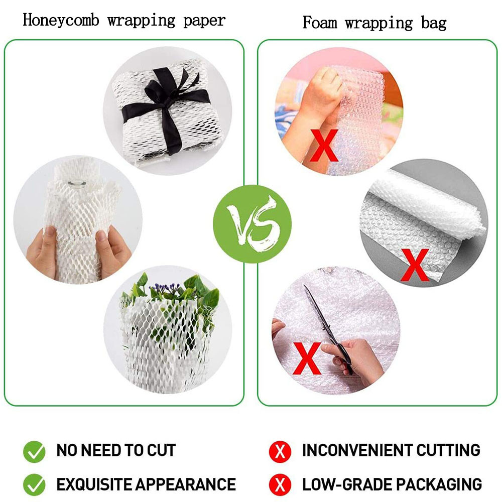 Perforated 80gsm Biodegradable Wrapping Paper For Delivering Moving