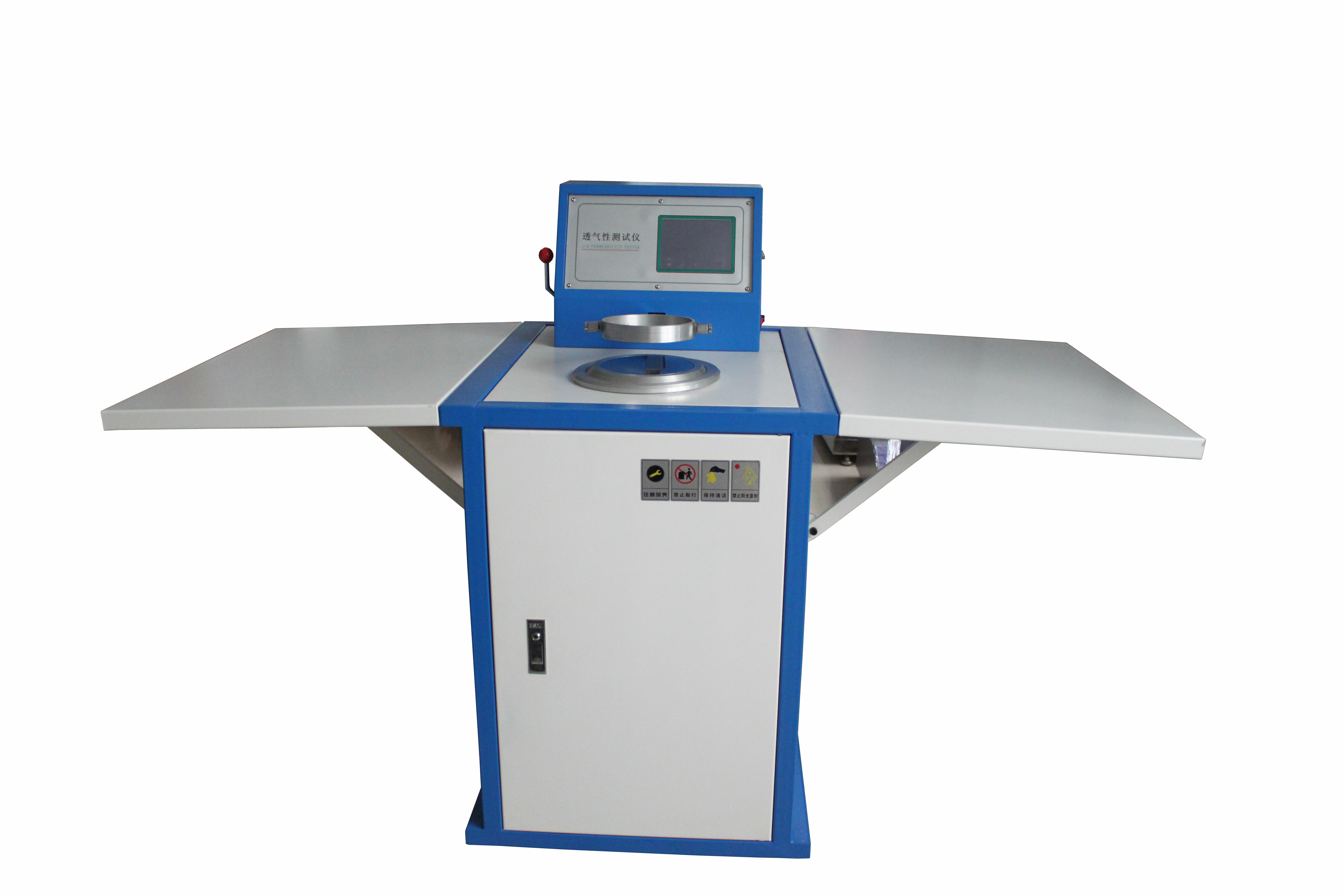 Apparel Air Permeability Testing Instrument With DIN 53887 Standard For Textile Testing