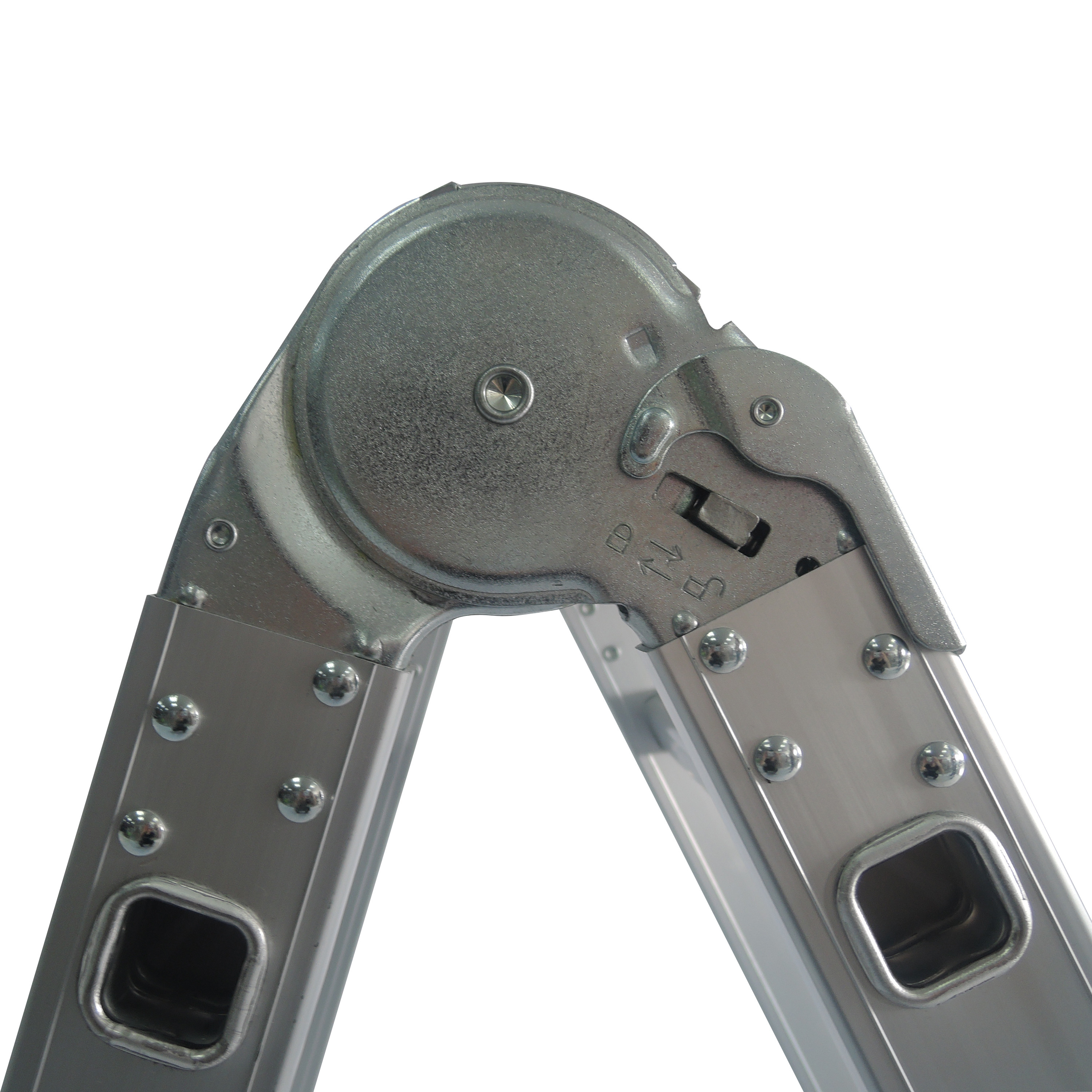 Portable Aluminum Multi Purpose Ladder 4x3 Max Extension Length 356 Cm