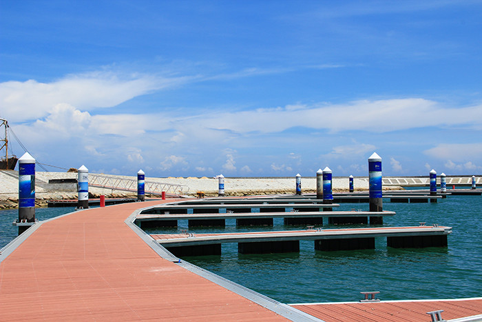 Customizable Aluminum Floating Docks Easy Installation With Low Maintenance