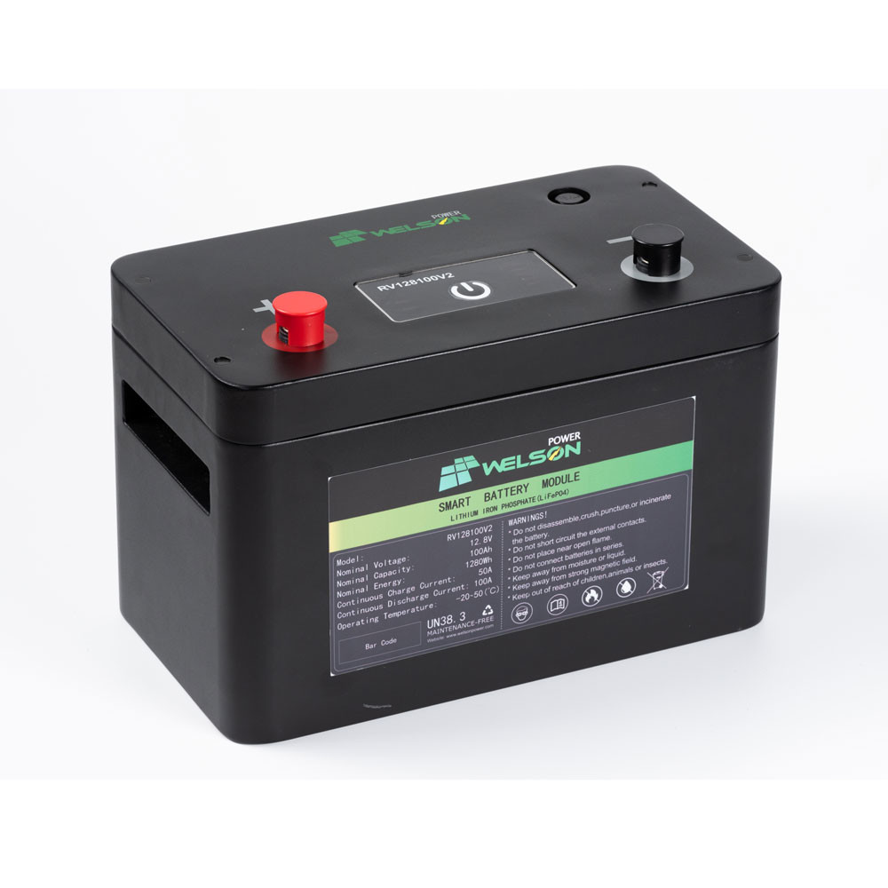 Portable RV Lifepo4 Battery Cycle Life Long 24V Li Ion Battery Solar Golf Cart Ul Listed