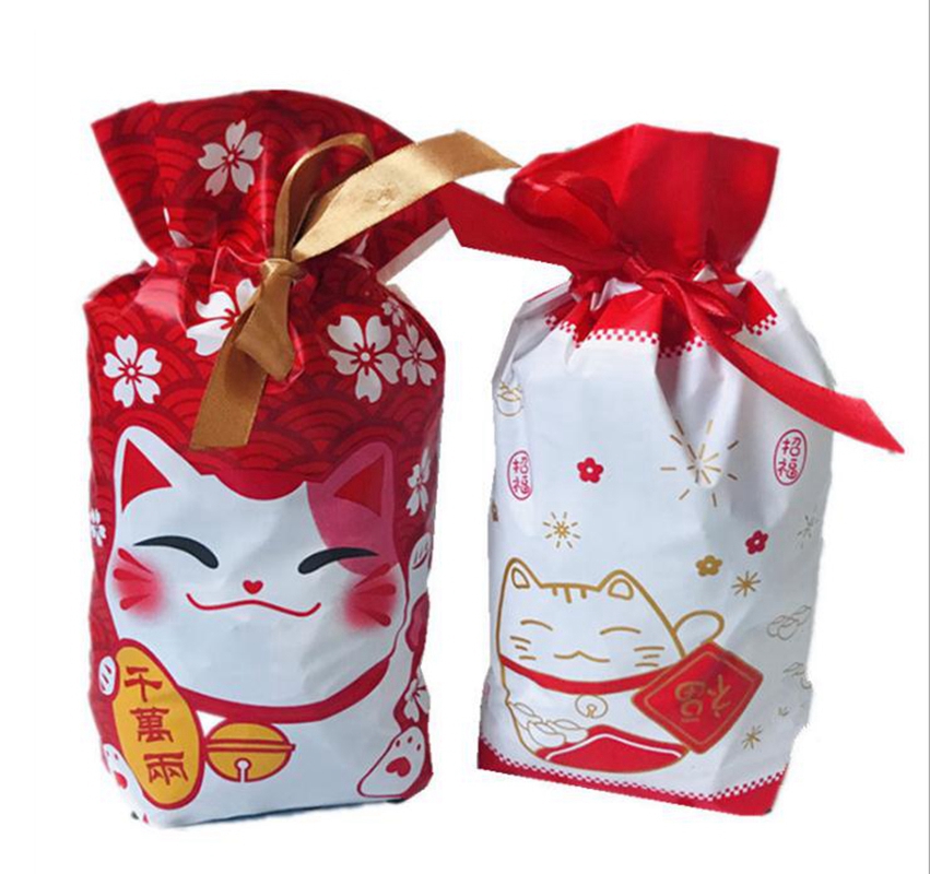 Spider web candy bag Resealable Cellophane Bags Self Adhesive Treat Snacks Cookie Cello Bag
