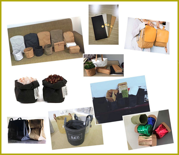 0.55mm DIY Durable Multi Coloured Washable Fiber - based Textured Kraft Paper