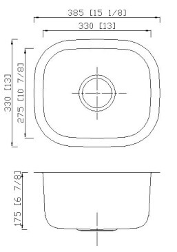 America Style Single Bowl Undermount Stainless Steel Sink Easy Installation