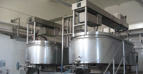 Triple Layers Mozzarella Cheese Making Equipment With Temperature Control System