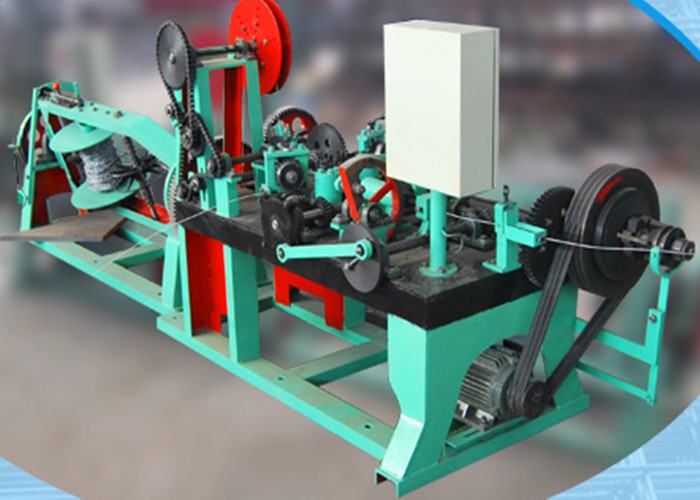 2.0mm Single Barbed Razor Wire Making Machine , Galvanized Razor Barbed Wire Machine