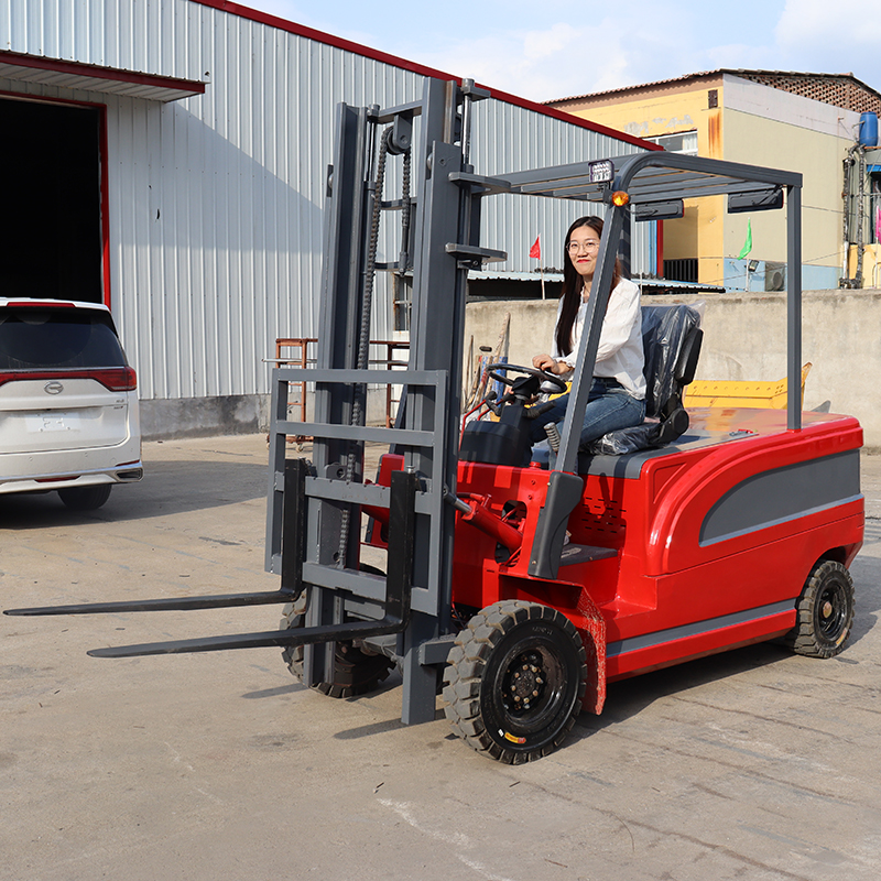Customized 2.0 Ton Mini Electric Forklifts Trucks with 2 Stage / 3 Stage Mast Type