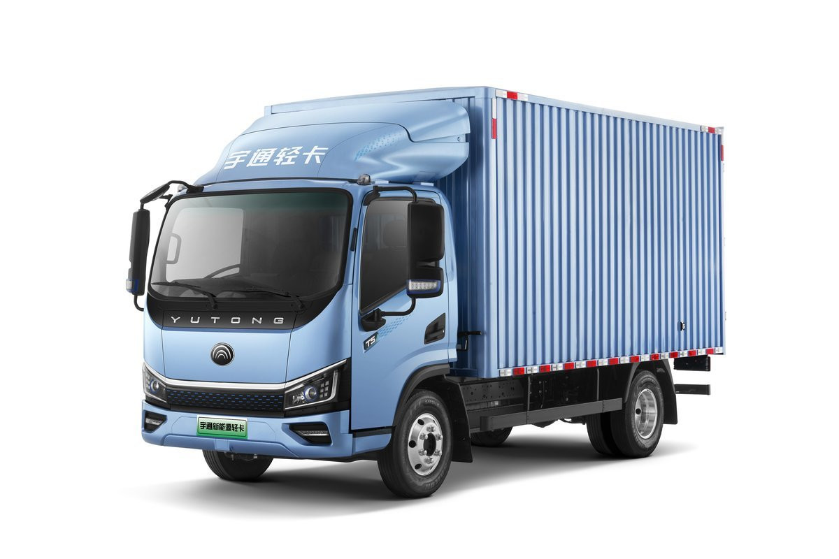 4.5t 4.2m Electric Van Truck 4x2 Automatic All Electric Cargo Van