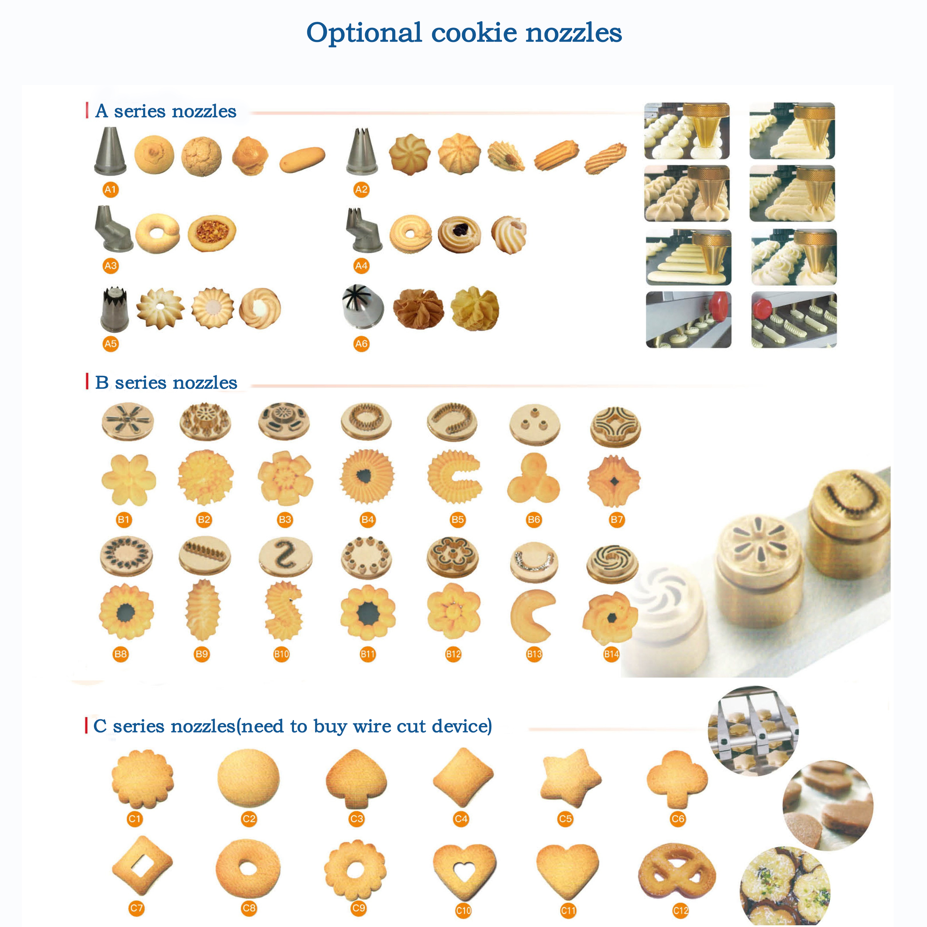 350 KG Capacity Wire Cut Cookie Depositor Cookies Cutting Machine for Cookie Production