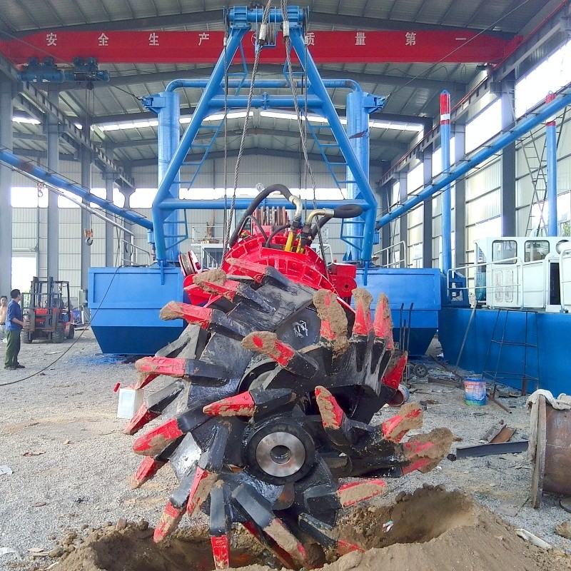 Customized Size 400mm 16 Inch Cutting Suction Dredger