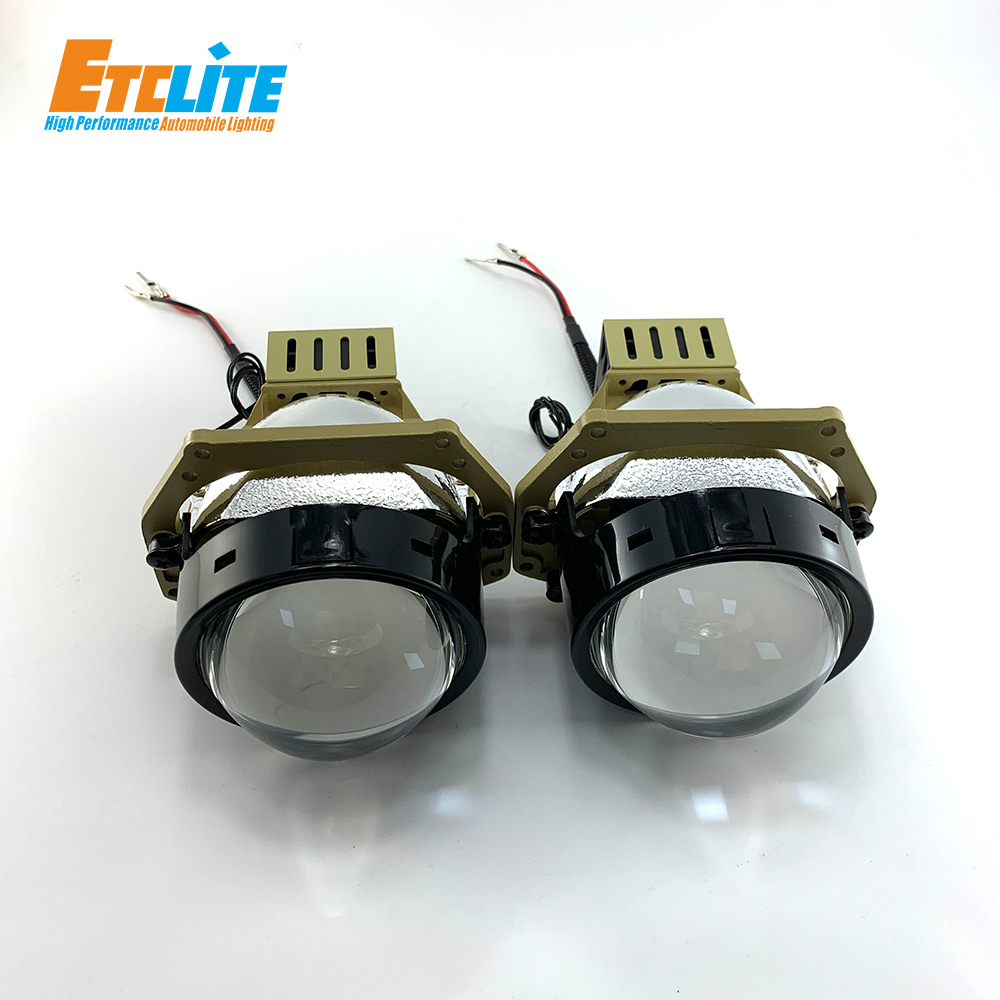 3in Led Light In Projector Lens , H9 H8 9600LM Low Beam Headlight Bulb