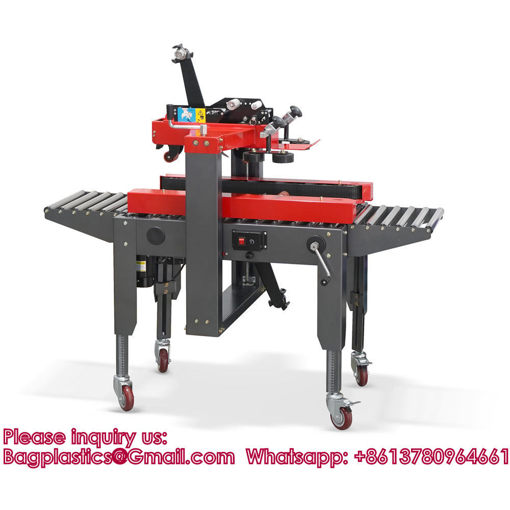 Economy Type Automatic Top & Bottom Belt Driven Carton Sealer Box Taping Machine Belts Drive Automatic Carton Sealer