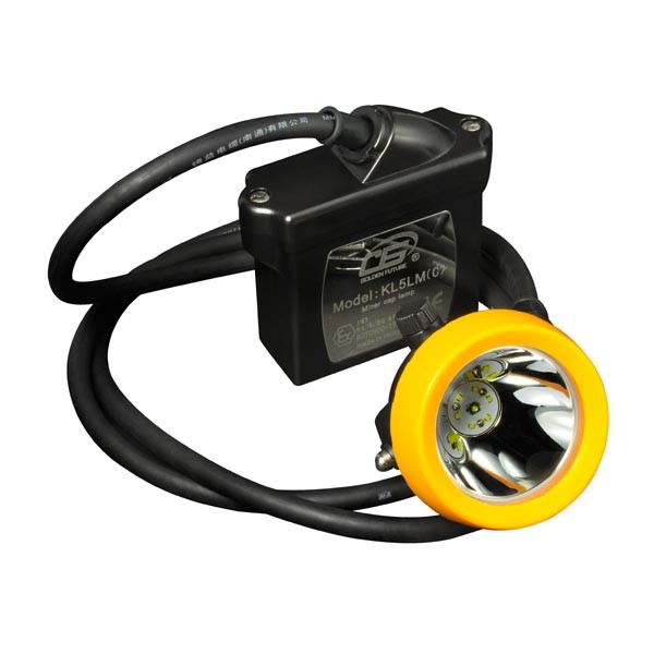 Waterproof Led Mining Cap Lamp Atex 15000lux , 7.8Ah Miners Helmet