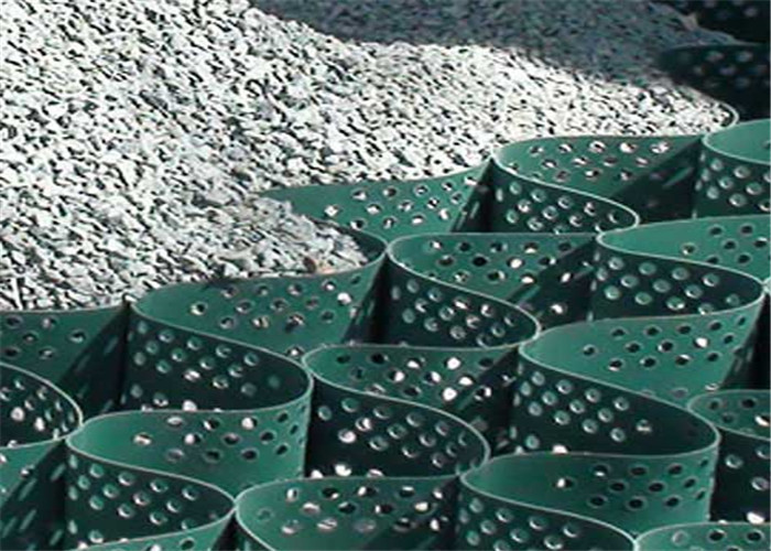 Erosion control 1.7mm Geocell Road Construction For Retaining Wall