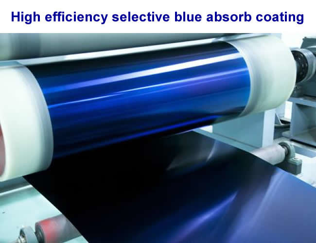 Selective Absorb Coating Flat Plate Solar Collector Residential House Applications