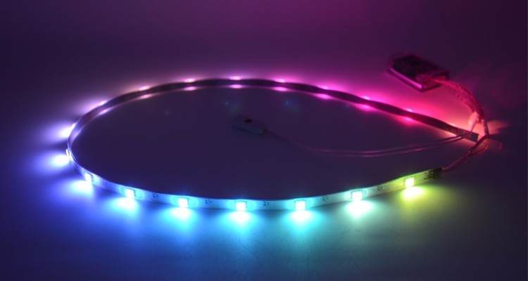 Digital Addressable Full Color LED Light Strips For Shoes Box