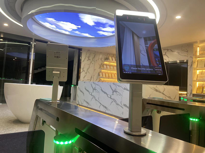 Security Access Control Management 7 Inch Face Recognition Terminal