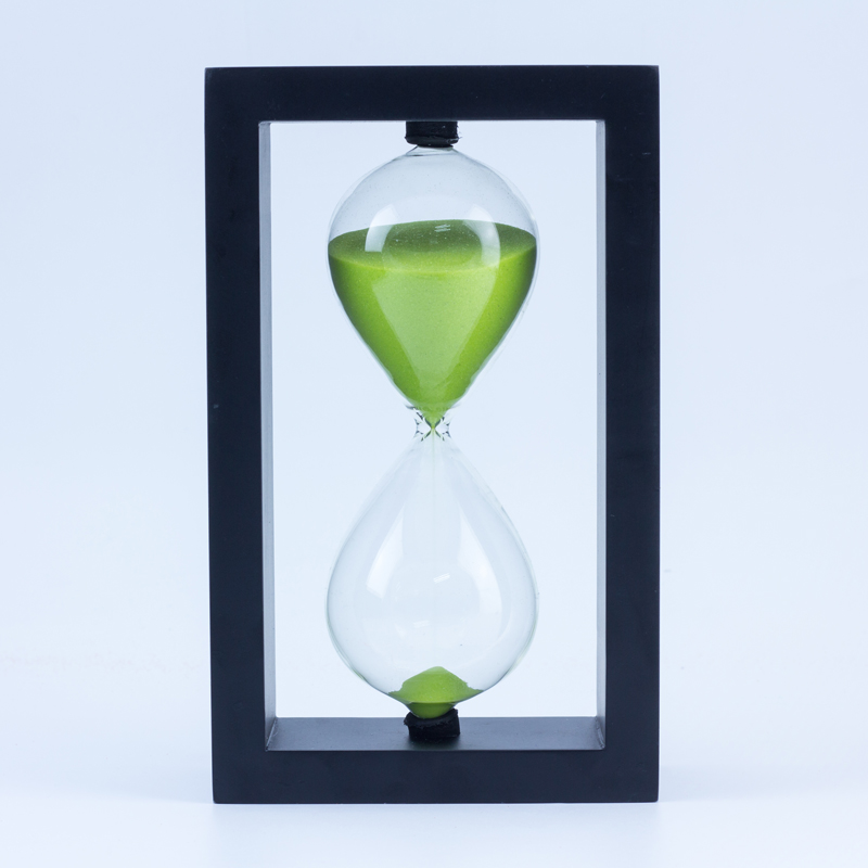 Home / Office Decor Wooden Hourglass 60 Minutes Sand Timer