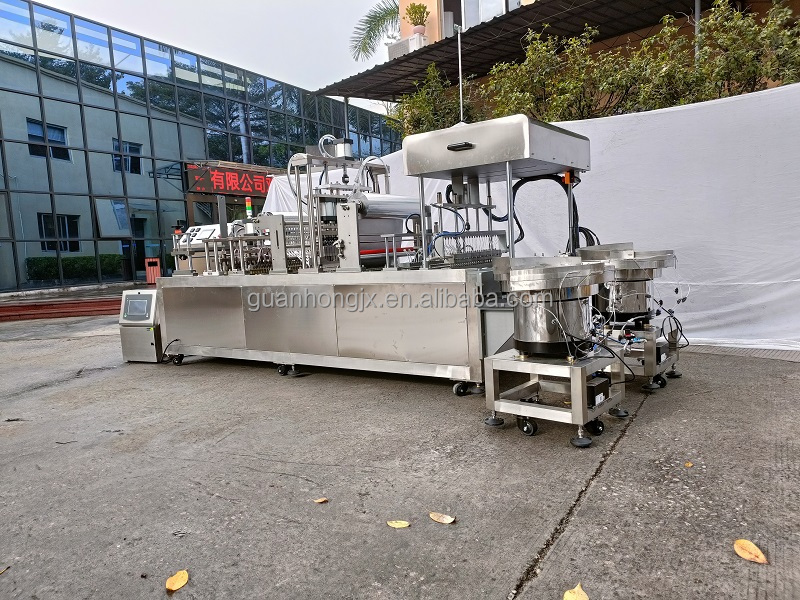 Fully Automatic Speed Small Capacity Bottle Filling and Sealing Machine with Video Outgoing-Inspection