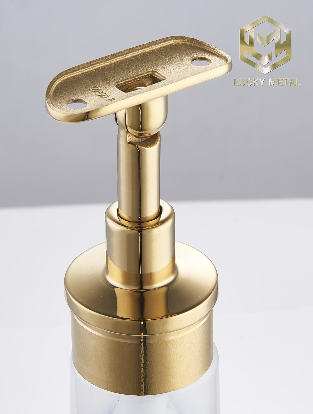 Stainless Steel Balustrade Handrail Glass Tube Bracket Stair Railing Fittings