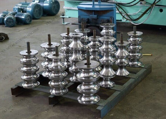0.8mm Square Tube Roll Forming Machine PPGI Steel Tube Forming Equipment