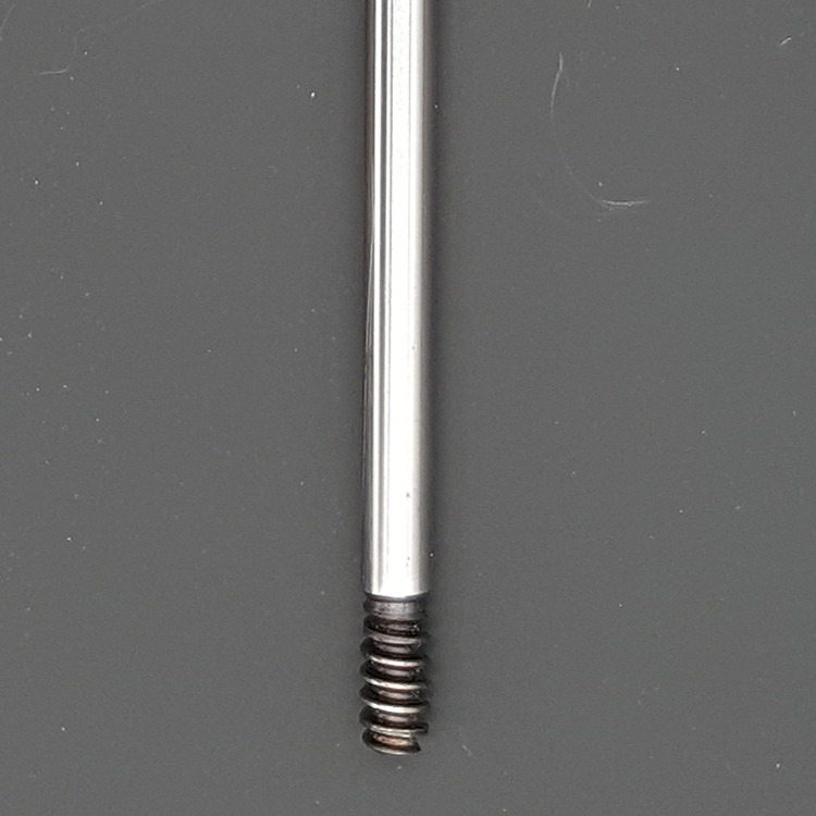 #45 steel 12mm knurled keyway threaded electric fan motor shaft for home application