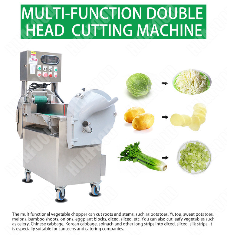 Restaurant Multifunction Vegetable Cutting Machine Salad Cucumber Cutter Machine