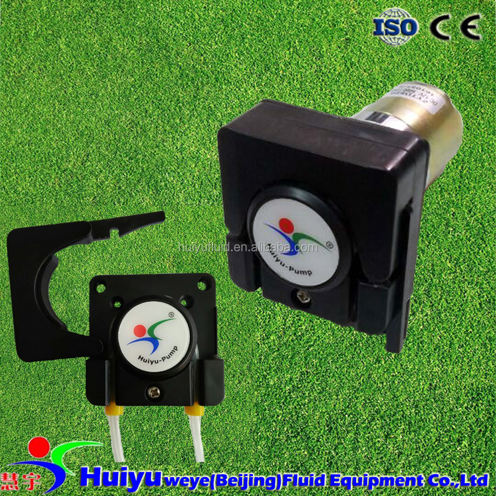 DC 12V 24V gear motor 2ml/min 0.5ml/min 4ml/min micro OEM peristaltic pump