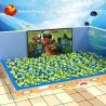 Kids Entertainment AR Interactive Projector Theme Park Zorbing Ball Gaming Equipment for sale