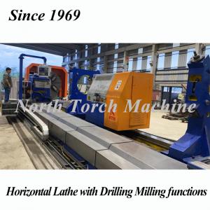 Buy cheap Big Heavy Duty Horizontal Lathe Machine With Drilling Milling Function product