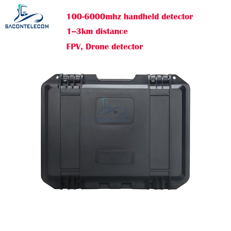 H2L 1.5Km Range Handheld Drone Locator 100-6Ghz Portable FPV Drone Detector