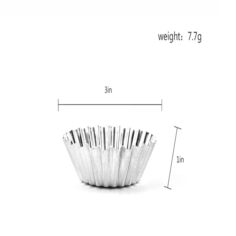 Alloy Cake Tart Mould Baking Tool Cupcake Egg Mould