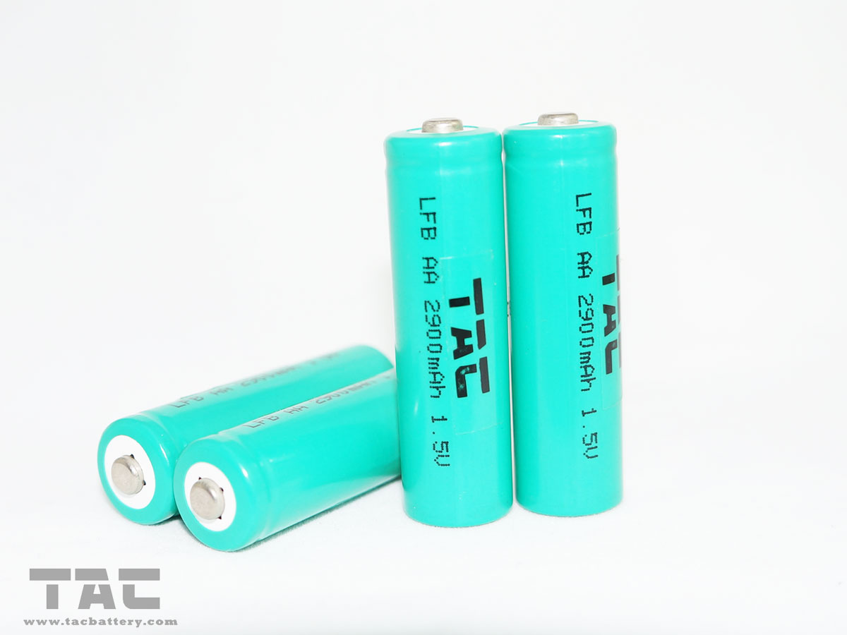  1.5V AA 2900mAh LiFeS2 Primary Lithium Iron Battery for digital cameras, mobile mouse