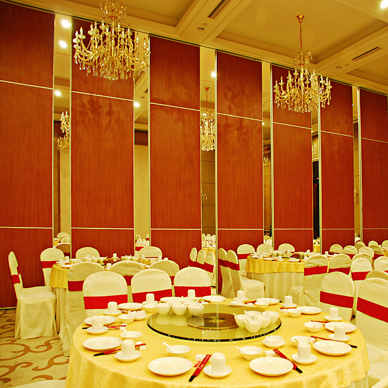 Commercial Slid Sound Proof Door Fold Movable Disposable Partition Wall For Exhibition Room