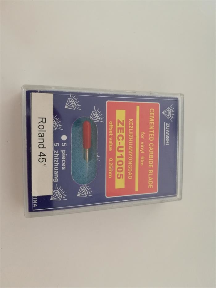 Roland Type B Cutter Plotter Parts Cutting Plotter Blade 30 / 45 / 60 Degree Angle