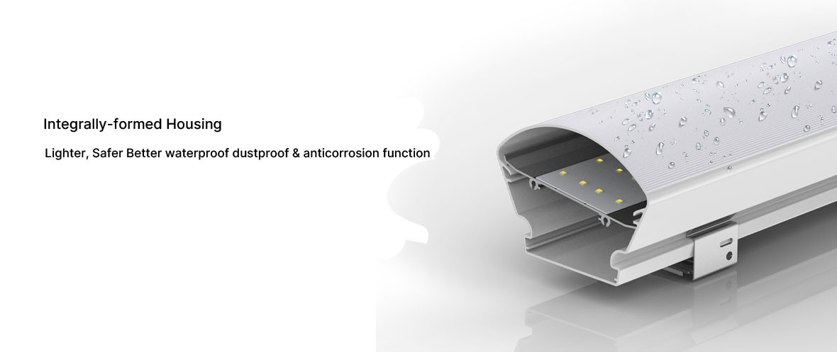 Office Led Tri Proof Light 40W Waterproof Length 135cm For Factory