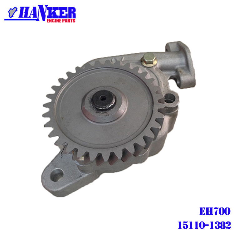 Hino Engine EH700 Oil Pump 15110-1382 Iron Material