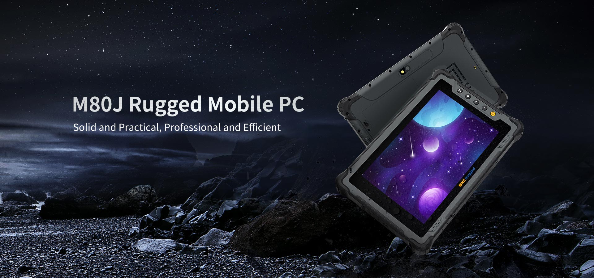 Industrial Rugged Tablets M80J 8 Inch With Win 10 Waterproof GPS WIFI Camera NFC IP65