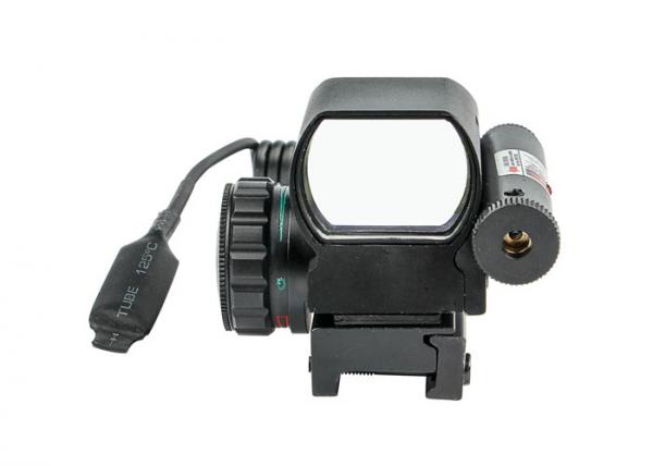 Quality Red Laser Holographic Reflex Scope 0.2kg Light Weight Fully Adjustable Windage for sale