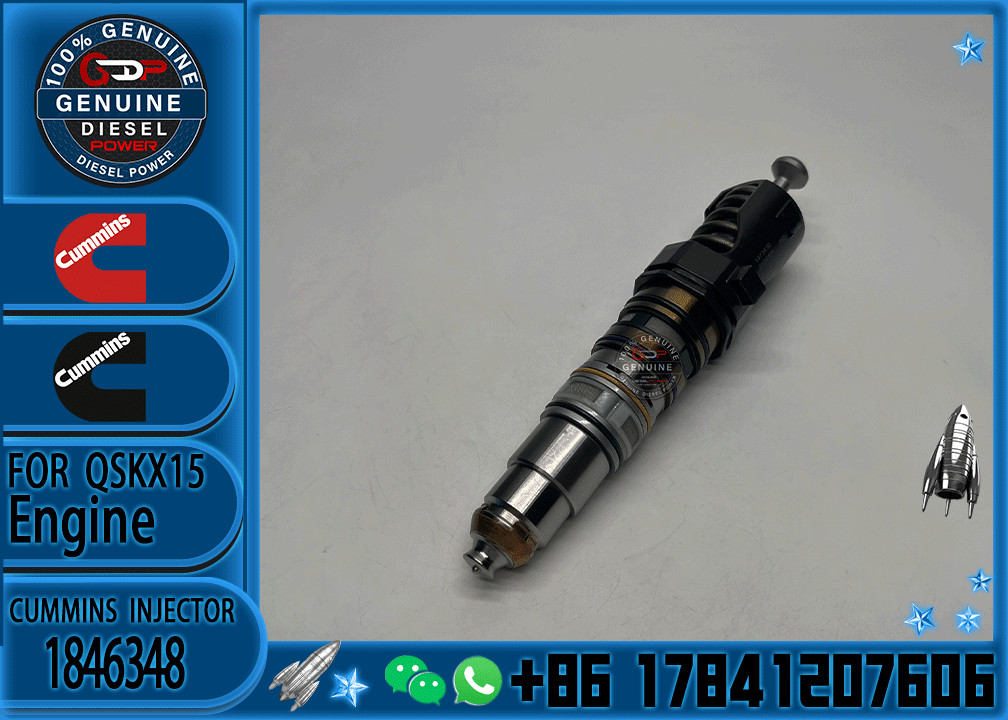 Construction Machinery Parts Fuel Injector For QSKX15 Diesel 4954888 1764364 1846348 4062568 For CUMMINS Diesel Engine